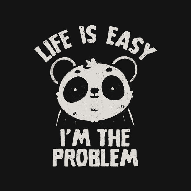Life Is Easy I'm The Problem-Unisex-Baseball-Tee-koalastudio
