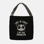 Life Is Easy I'm The Problem-None-Adjustable Tote-Bag-koalastudio
