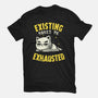 Existing Makes Me Exhausted-Mens-Basic-Tee-koalastudio