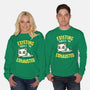 Existing Makes Me Exhausted-Unisex-Crew Neck-Sweatshirt-koalastudio