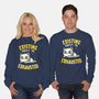 Existing Makes Me Exhausted-Unisex-Crew Neck-Sweatshirt-koalastudio