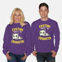 Existing Makes Me Exhausted-Unisex-Crew Neck-Sweatshirt-koalastudio