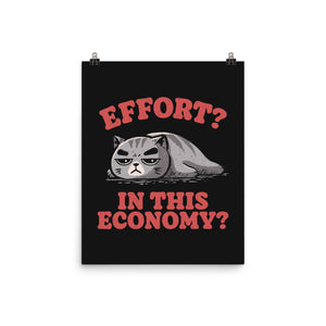 Effort In This Economy