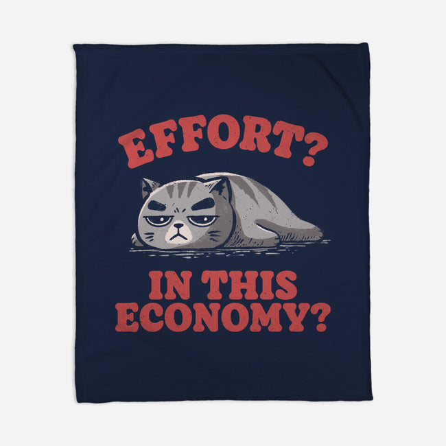 Effort In This Economy-None-Fleece-Blanket-koalastudio