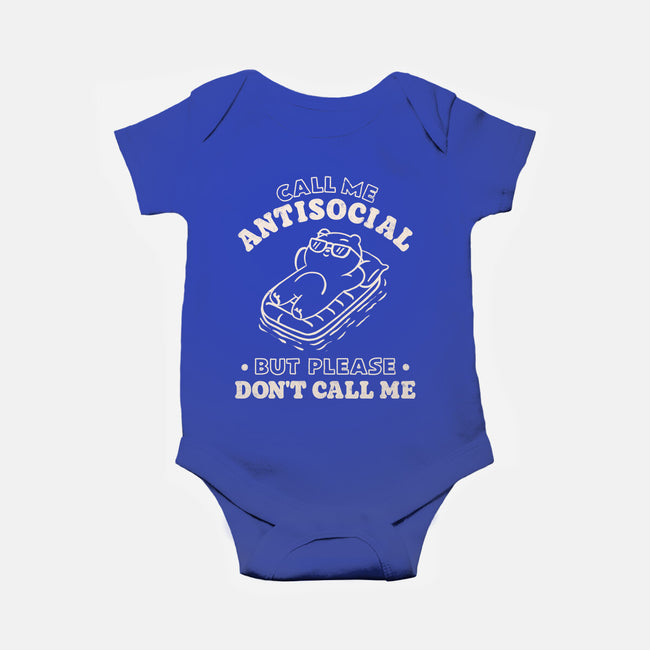 But Please Don't Call Me-Baby-Basic-Onesie-koalastudio