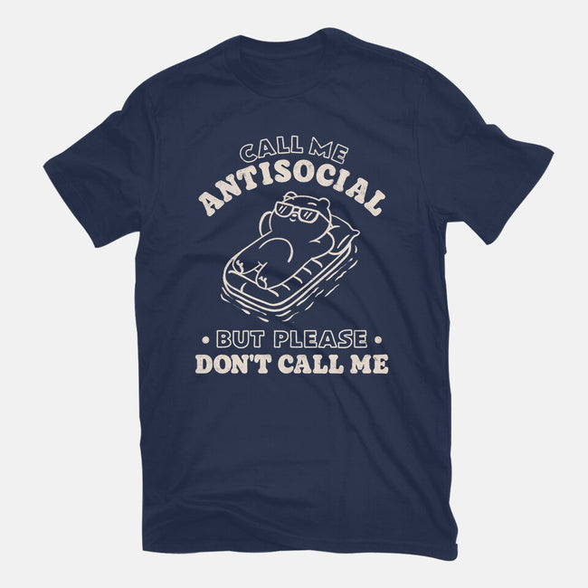 But Please Don't Call Me-Womens-Fitted-Tee-koalastudio