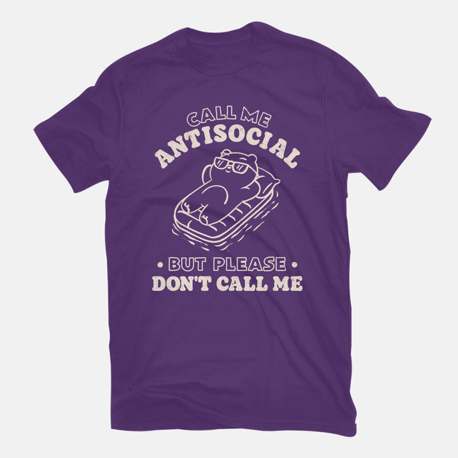 But Please Don't Call Me-Womens-Fitted-Tee-koalastudio
