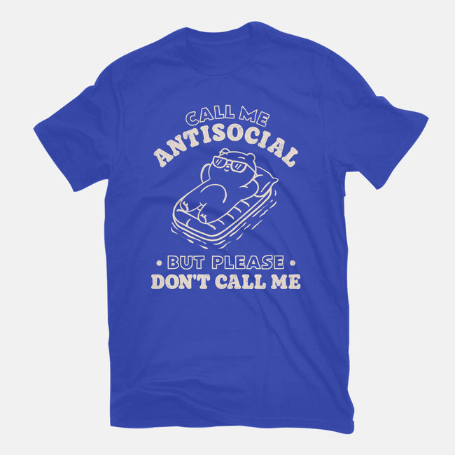 But Please Don't Call Me-Womens-Fitted-Tee-koalastudio