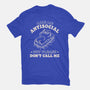 But Please Don't Call Me-Womens-Fitted-Tee-koalastudio