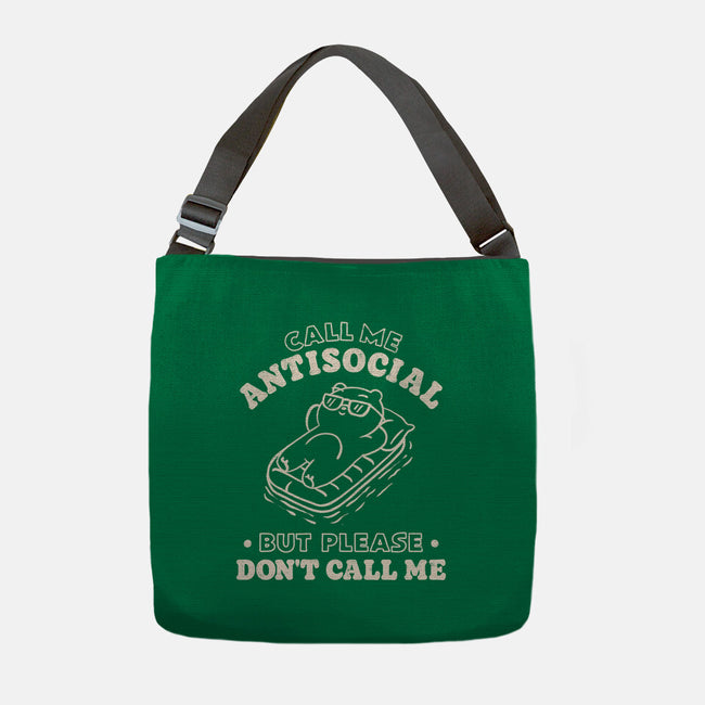 But Please Don't Call Me-None-Adjustable Tote-Bag-koalastudio