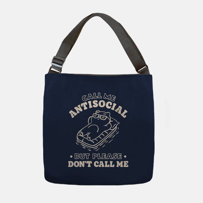 But Please Don't Call Me-None-Adjustable Tote-Bag-koalastudio