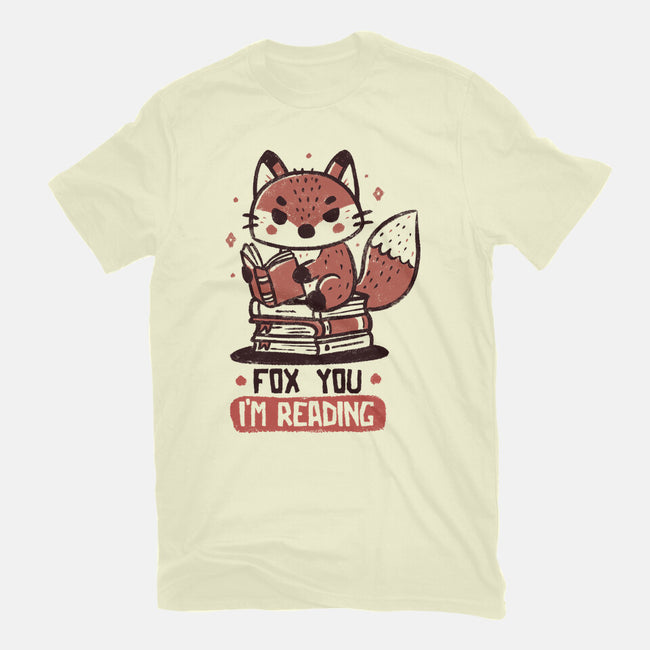 Fox You I'm Reading-Mens-Basic-Tee-koalastudio