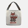 Fox You I'm Reading-None-Adjustable Tote-Bag-koalastudio