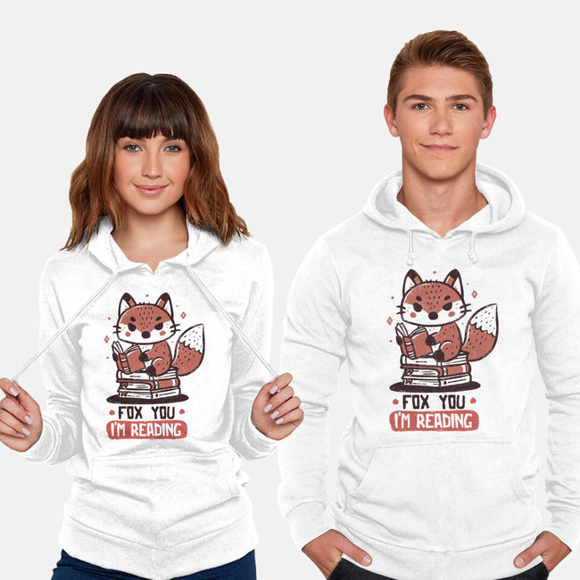 Fox You I'm Reading-Unisex-Pullover-Sweatshirt-koalastudio