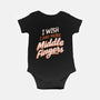 Middle Fingers-Baby-Basic-Onesie-koalastudio