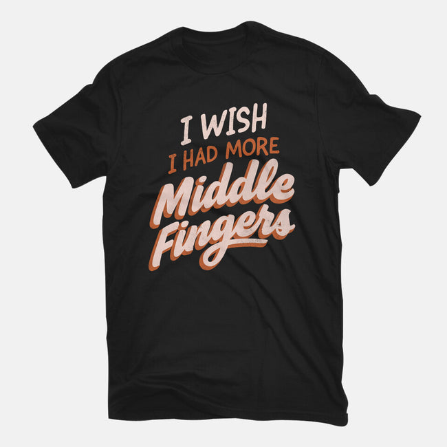 Middle Fingers-Womens-Fitted-Tee-koalastudio