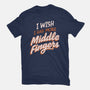 Middle Fingers-Womens-Fitted-Tee-koalastudio