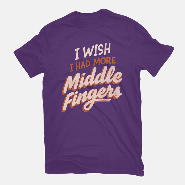 Middle Fingers-Womens-Fitted-Tee-koalastudio