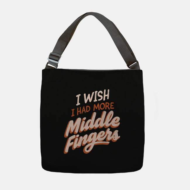 Middle Fingers-None-Adjustable Tote-Bag-koalastudio
