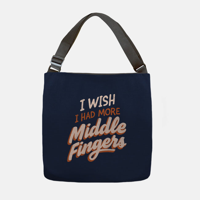 Middle Fingers-None-Adjustable Tote-Bag-koalastudio