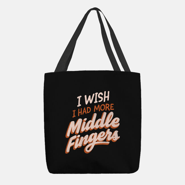 Middle Fingers-None-Basic Tote-Bag-koalastudio