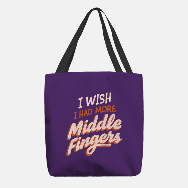 Middle Fingers-None-Basic Tote-Bag-koalastudio