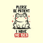 Please Be Patient I Have No Idea-None-Basic Tote-Bag-koalastudio