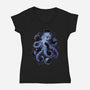 Octopurr-Womens-V-Neck-Tee-eduely