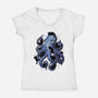 Octopurr-Womens-V-Neck-Tee-eduely