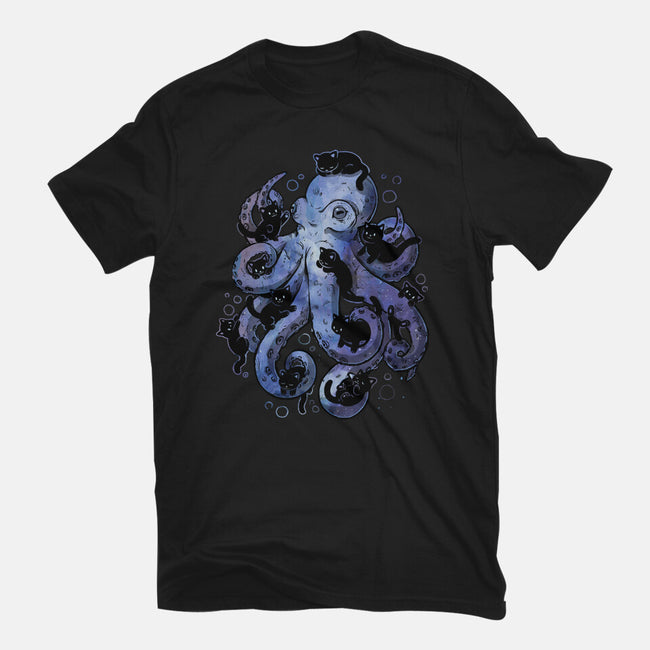 Octopurr-Womens-Fitted-Tee-eduely