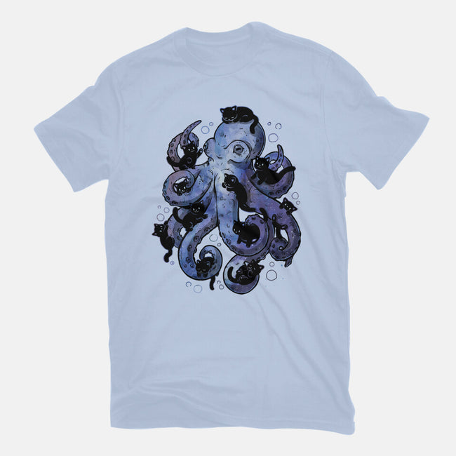Octopurr-Womens-Fitted-Tee-eduely