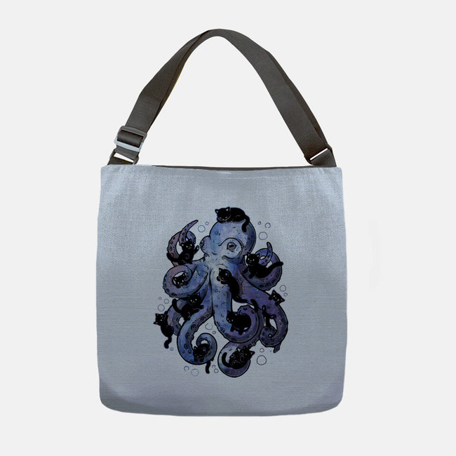 Octopurr-None-Adjustable Tote-Bag-eduely