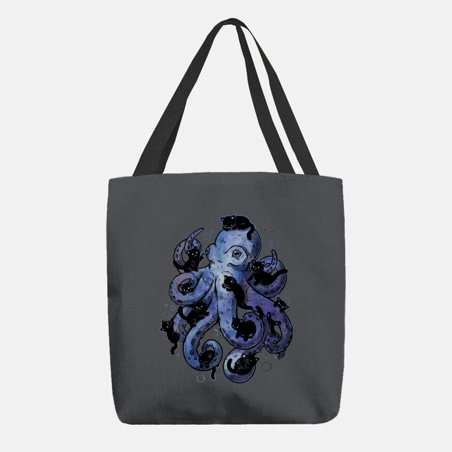 Octopurr-None-Basic Tote-Bag-eduely