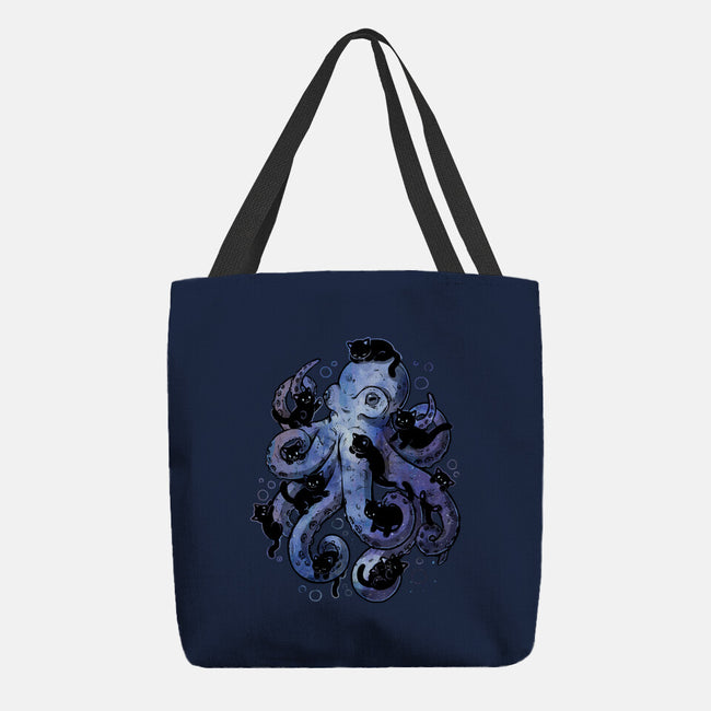 Octopurr-None-Basic Tote-Bag-eduely