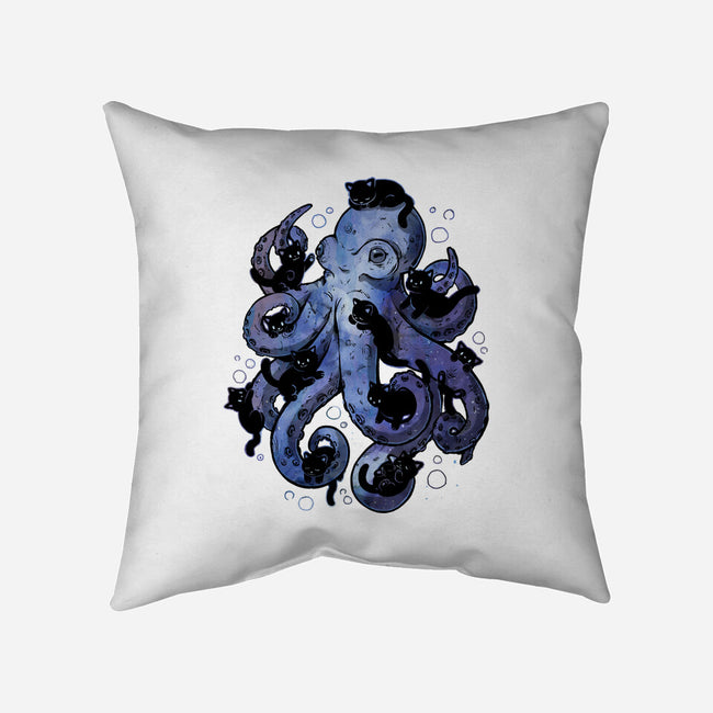 Octopurr-None-Removable Cover w Insert-Throw Pillow-eduely