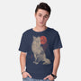 Bloomy Fox-Mens-Basic-Tee-eduely