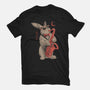 Jazz Bunny-Unisex-Basic-Tee-eduely