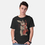 Jazz Bunny-Mens-Basic-Tee-eduely