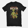 Here For The Beer-Womens-Basic-Tee-eduely