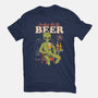 Here For The Beer-Unisex-Basic-Tee-eduely