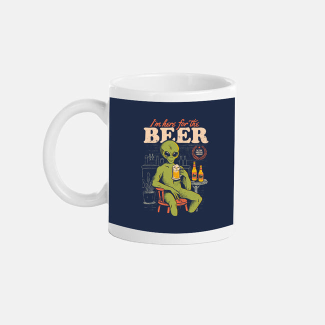 Here For The Beer-None-Mug-Drinkware-eduely