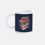 Overthinker Skull-None-Mug-Drinkware-eduely