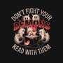 Read With Your Demons-Youth-Crew Neck-Sweatshirt-eduely