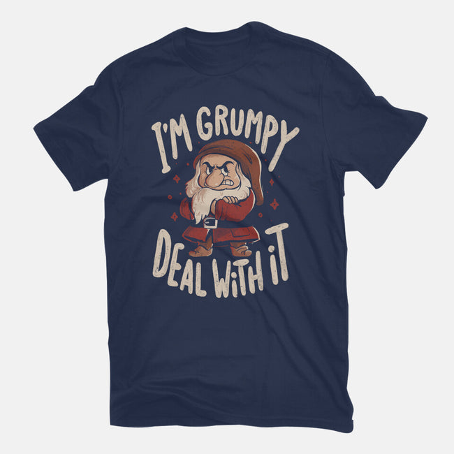 I’m Grumpy Deal With It-Womens-Fitted-Tee-Arigatees