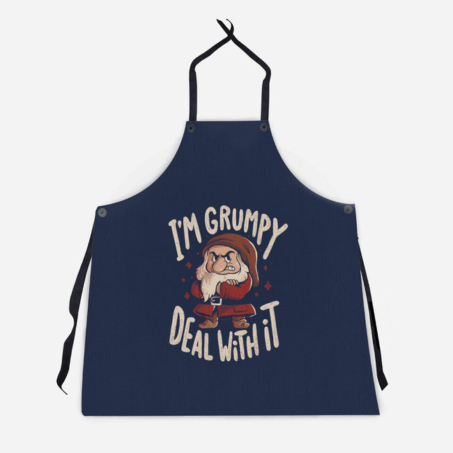 I’m Grumpy Deal With It-Unisex-Kitchen-Apron-Arigatees