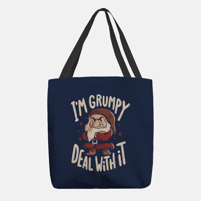 I’m Grumpy Deal With It-None-Basic Tote-Bag-Arigatees