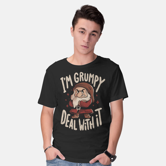 I’m Grumpy Deal With It-Mens-Basic-Tee-Arigatees