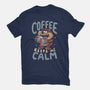 Coffee Keeps Me Calm-Womens-Fitted-Tee-Arigatees