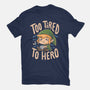 Too Tired To Hero-Womens-Fitted-Tee-Arigatees