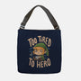 Too Tired To Hero-None-Adjustable Tote-Bag-Arigatees